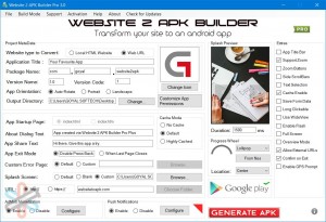 دانلود نرم افزار Website 2 APK Builder Pro 3.4 | تبدیل سایت به اپ اندروید