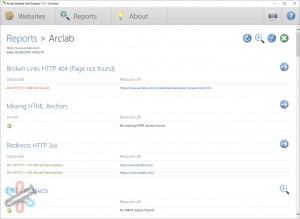 دانلود نرم افزار Arclab Website Link Analyzer V2.3 | بهبود رتبه سایت