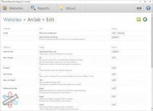 دانلود نرم افزار Arclab Website Link Analyzer V2.3 | بهبود رتبه سایت