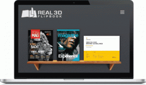 افزونه نمایشگر سه بعدی کتاب Real3D FlipBook