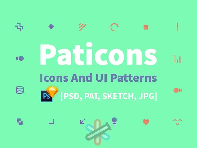 الگوهای آیکون و رابط کاربری Paticons 1